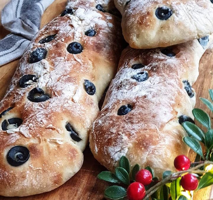 Chiabatta со маслинки