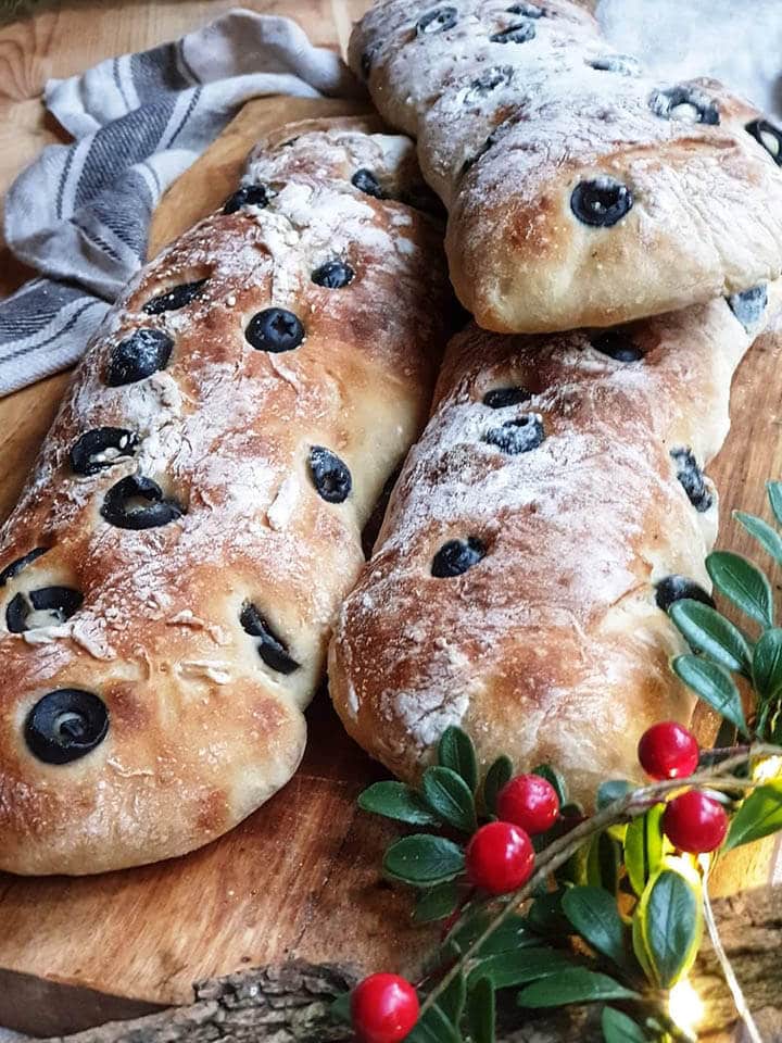 Chiabatta со маслинки