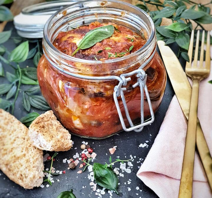 Мусака со модри патлиџани