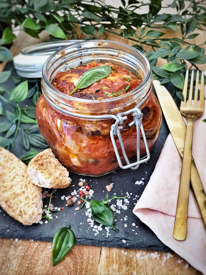 Мусака со модри патлиџани